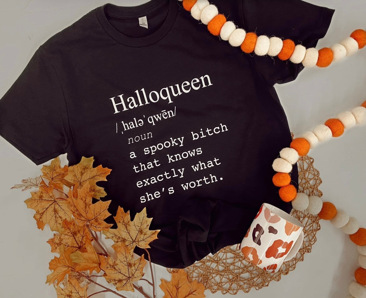 Halloqueen Graphic Tee