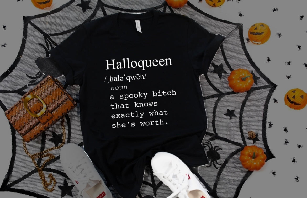 Halloqueen Graphic Tee