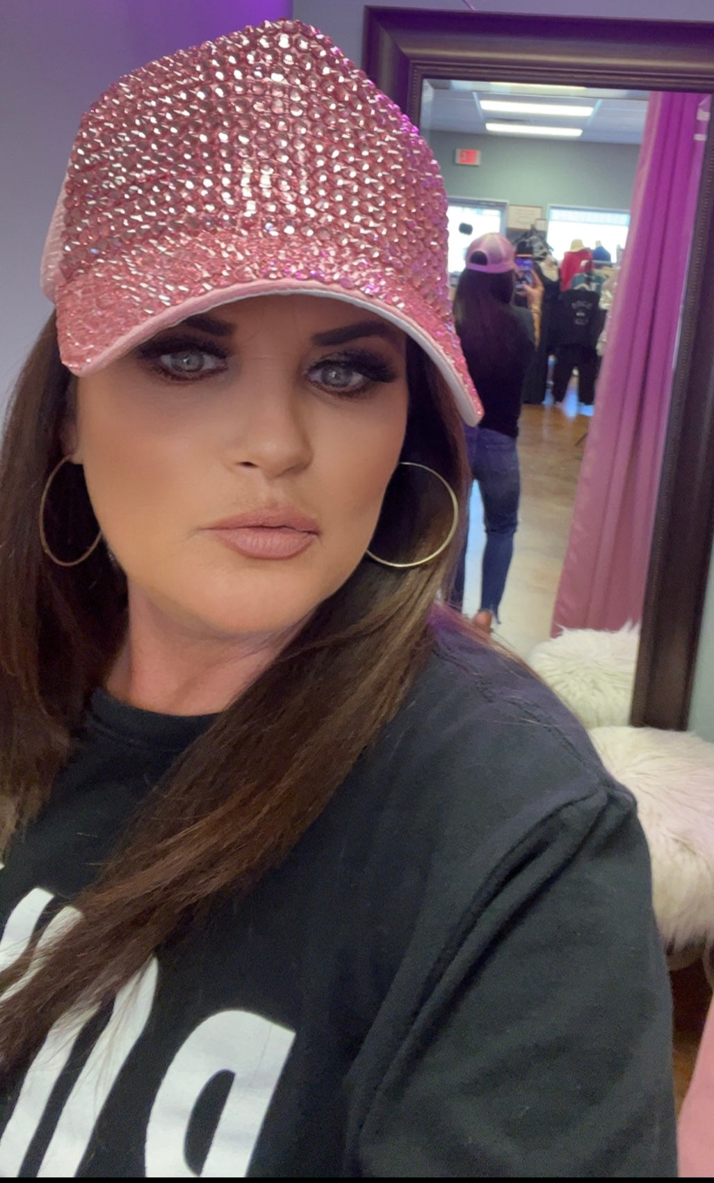 Sequin Ball Cap