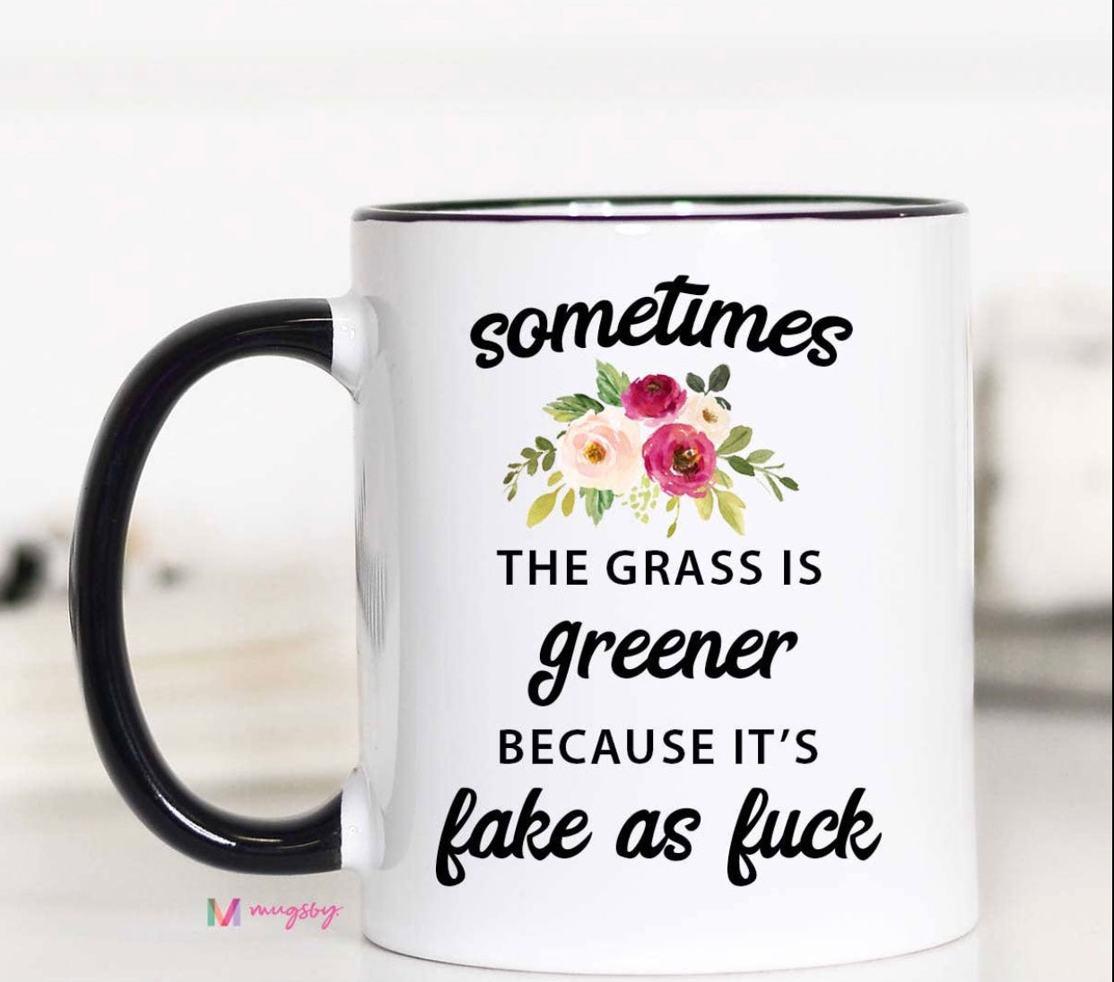 Sometimes the grass is Greener Mug