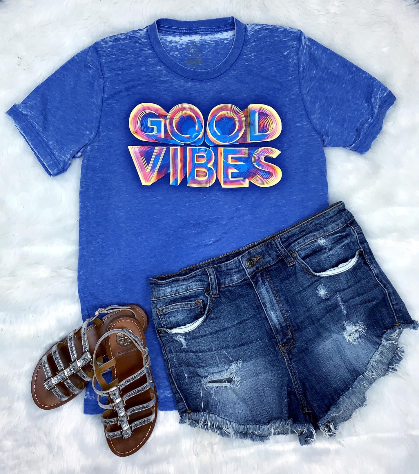 Good Vibes Retro Tee