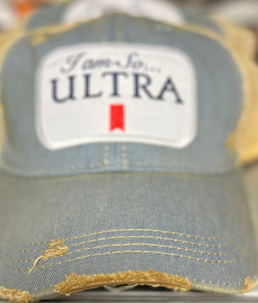 I Am So... Ultra Hat Light Denim Blue