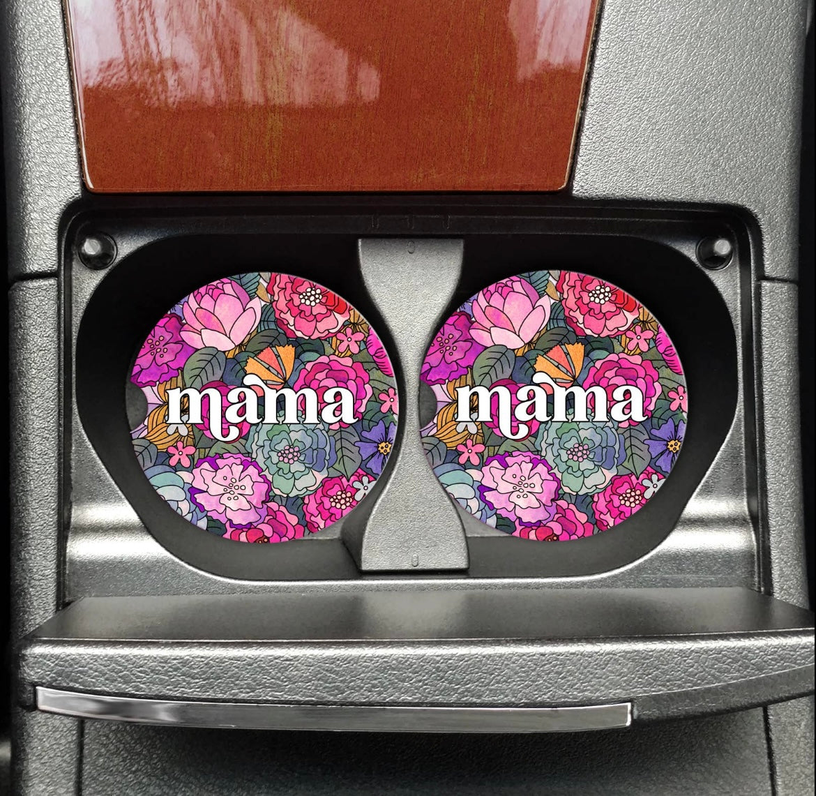 Mama Car Coasters