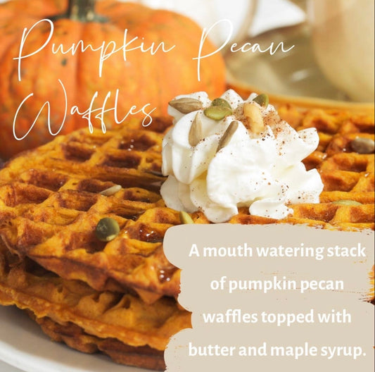 Pumpkin Pecan Waffles Cheesemold Candle