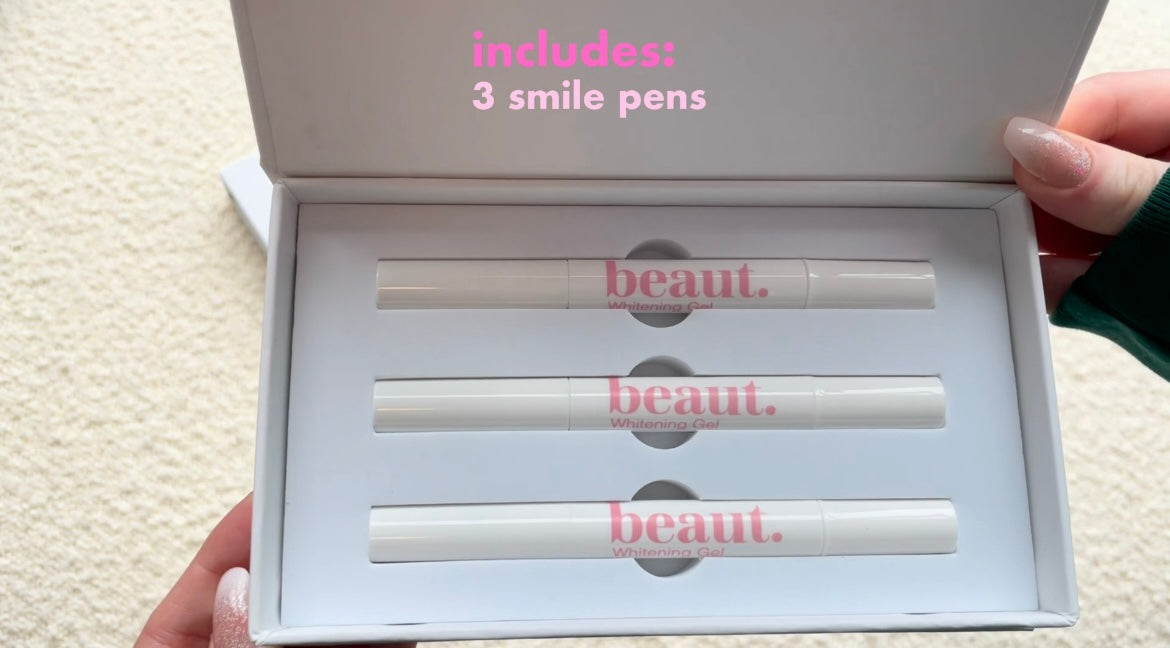 The Trio Whitening Gel Pens