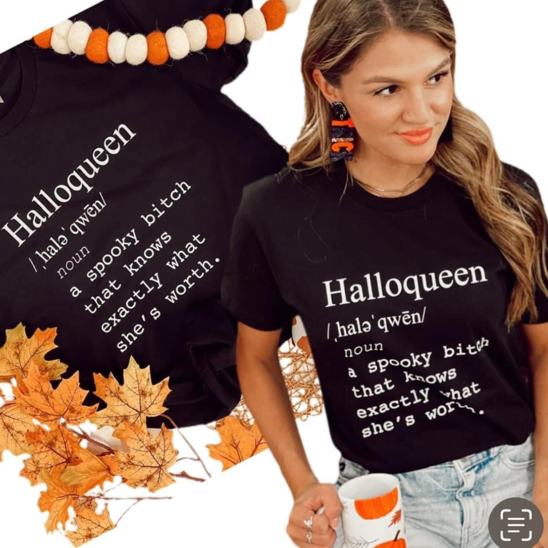 Halloqueen Graphic Tee