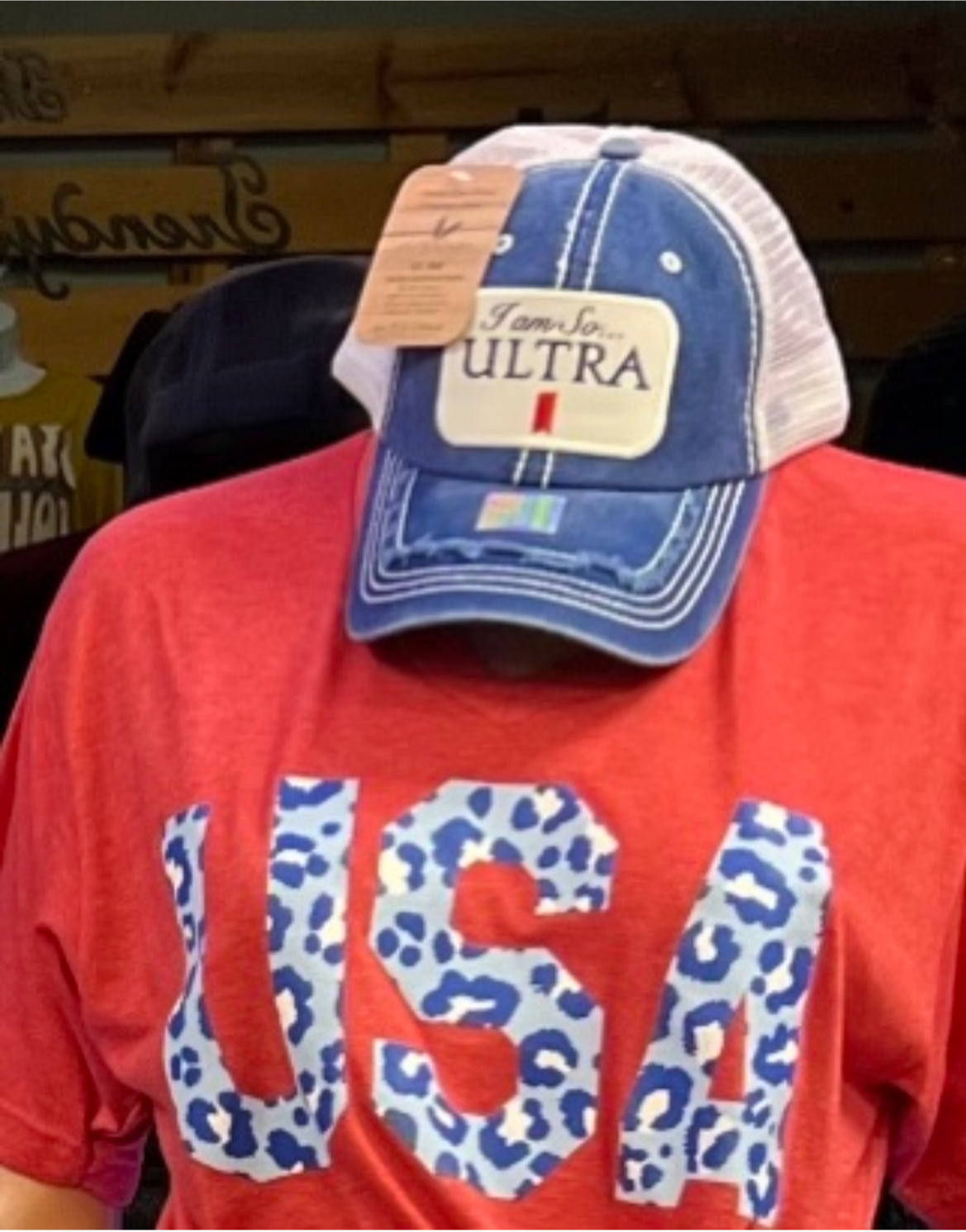 I Am So…Ultra Hat Blue,Red