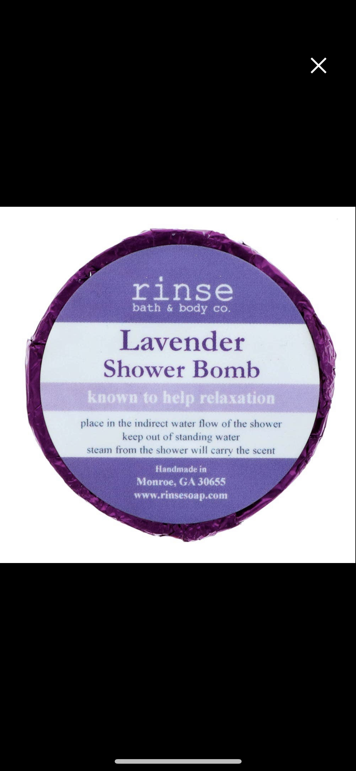 Rinse Shower Bomb Steamers