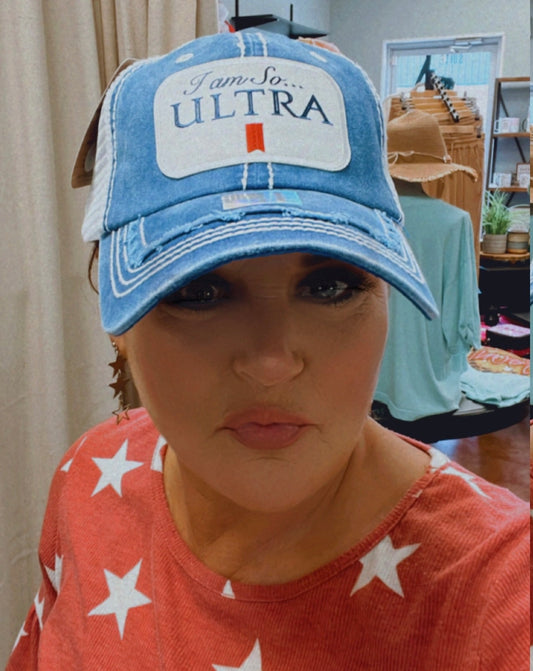 I Am So…Ultra Hat Blue,Red